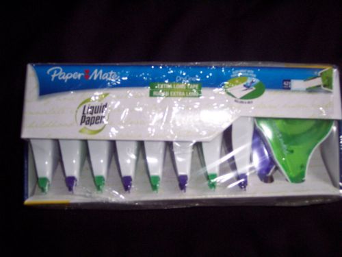 Paper Mate, Liquid Paper Dryline Correction Tape, 10 Pack New Free Shipping