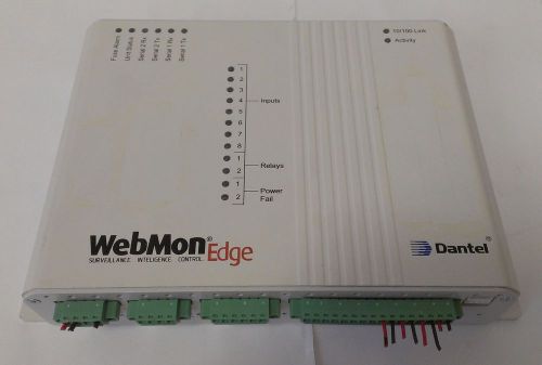 Dantel WebMon Edge Surveillance Intelligence Control Alarm Monitoring