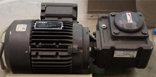 Lafert IEC60034 AC Brake Motor Type 714663 + SOMER MULTIBLOC MB 2201 M00C    I
