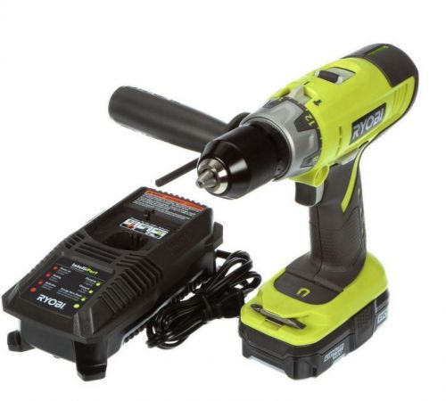 Ryobi home power tool one+ 18-volt lithium-ion hammer drill/driver combo kit for sale