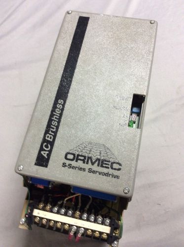 ORMEC S-Series Servo Drive SAC-S04B/101B - SACS04B101B - AC Brushless (REBUILT)