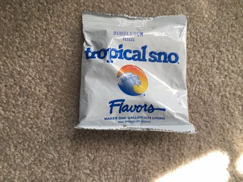Tropical Sno Shave Ice Snow Cone Syrup Flavoring Mix Apple Bubblegum Margarita &amp;