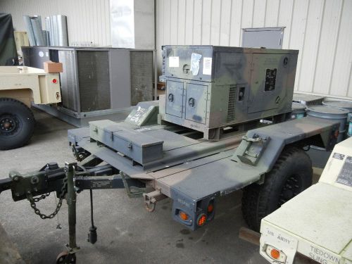 MEP-803a  2007 10kw diesel military generator on trailer, runs perfect