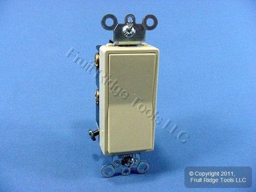 Leviton ivory commercial 4-way decora rocker wall light switch 15a bulk 5694-2i for sale