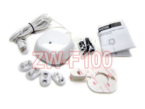 Wireless Flood Detector With Audible Alarm Sound + Z-Wave Alert