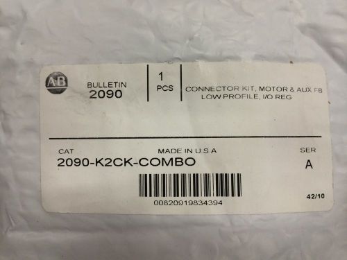 Allen Bradley Low Profile Connector Kit #2090-K2CK-COMBO Servo Mtr Low Profile