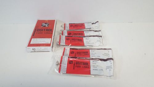 BOX OF (5) NEW OLD STOCK! S&amp;C ELECTRIC COMPANY 40K FUSE LINKS 265040