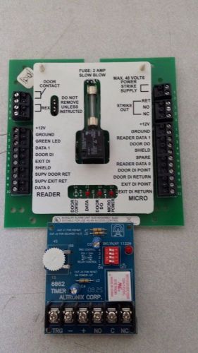 GE SECURITY M/R -J BOX BOARD With TIMER