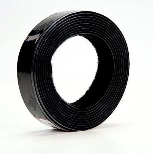 3m fastener tb3571/tb3572 hook/loop black 1 in (25.4mm) x 10 ft (3.05m) (1 ma... for sale