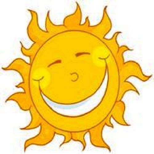 30 Custom Happy Sun Personalized Address Labels