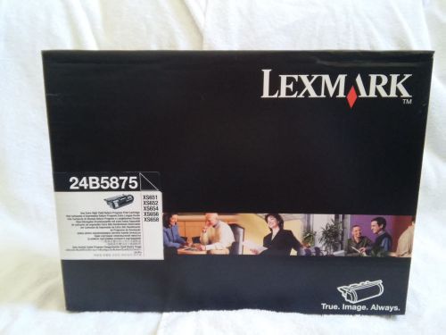Genuine Lexmark 24B5875 Toner Sealed XS651, XS652, XS654. XS656, XS658