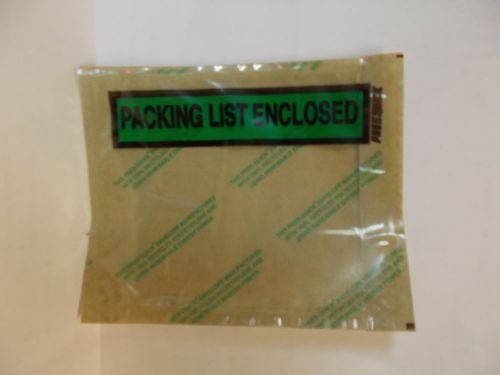 X2000 4 1/2 x 5 1/2  Packing List Slips Envelopes Peel &amp; Stick 4 1/2&#034; x 5 1/2&#034;
