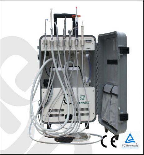 Dynamic du852 portable dental unit  air compressor with ultrasonic scaler 2h/4h for sale