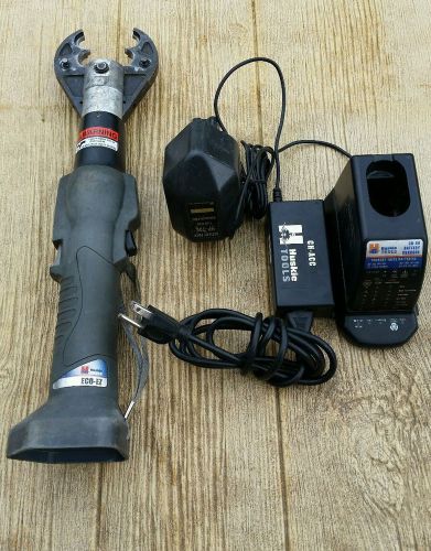 Huskie ECO-EZ ROBO hydraulic battery crimper ND-O die crimping tool Burndy 6 Ton