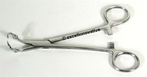 6 Roeder Backhaus Towel Clamp 5.5&#034; with Ball Stops, Surgical Dental Instruments