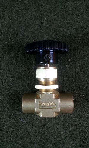 Swagelok b-1vf4 3000 psi @100f integral bonnet needle valve new for sale