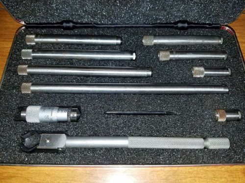 Starrett Tubular Inside Micrometer kit 823cs. 1.2-6&#034;