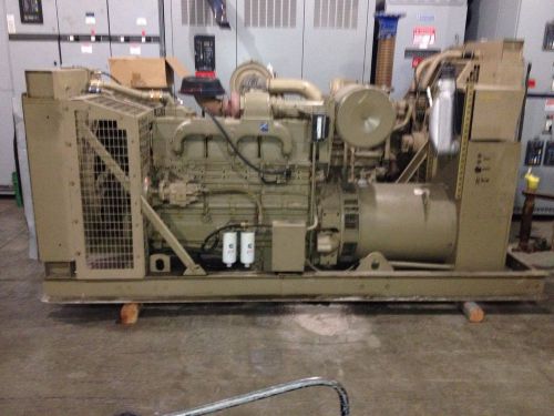 Cummins standby 200 kw, 480/277 vac, 3 phase diesel generator - 130 hrs for sale
