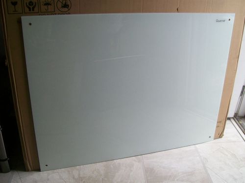 Quartet g4836w glass magnetic white board dry erase 48&#034; x 36&#034; free ship us 48 for sale