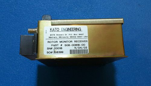 KATO ENGINEERING 508-00618-00 ROTOR MONITOR RECEIVER