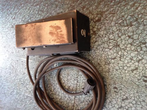 Used miller tig welding remote foot pedal rfc-14 129-339 w/ 5 pin 20&#039; cord kh-05 for sale