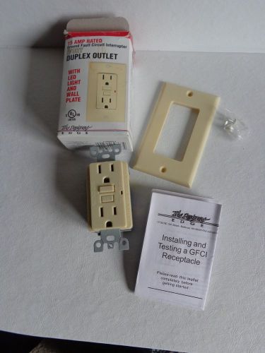 15 amp shock resistor ground fault circuit interrupter for sale