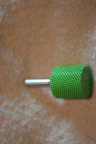Cylinder 14C1SEG 1 inch x 1 inch Green Coarse 1/4 inch shaft