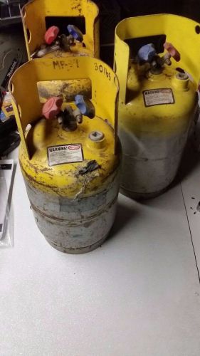 Lot of 3 tanks ( 73 lbs ) mp39,  r401-a , mp-39, refrigerant, r401a, r-401 for sale