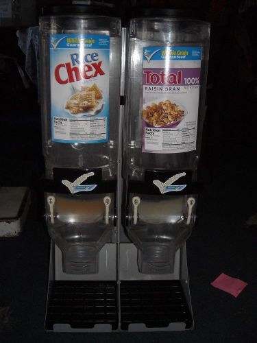 trade fixtures General Mills bulk  cereal  dispenser radeus system  used
