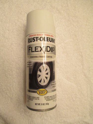 Rust-oleum flexidip 11 oz. white spray paint 276290 - matte white for sale