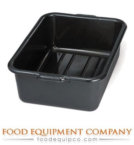 Tablecraft 1537e tote box 21-1/4&#034; x 15-3/4&#034; x 7&#034; recycled black  - case of 12 for sale