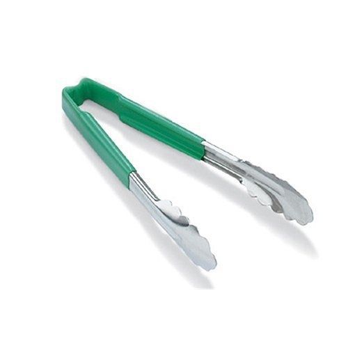 Vollrath 4781270 Kool-Touch Green12&#034; S/S Scalloped Tong