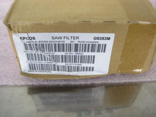 5 pcs of EPCOS 38,90MHz SAW B39389-G9353-M100 Bandpass Filter