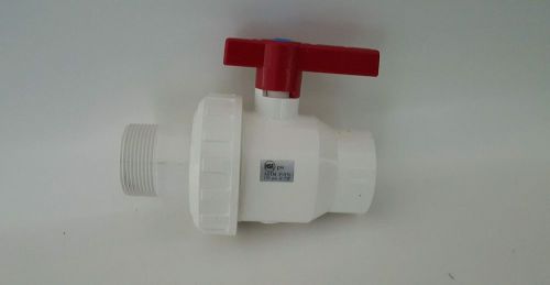 New (12) 1-1/2&#034; pvc ball valve replaces spears swimming pools  irrigation for sale