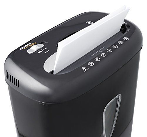 New amazonbasics 6 sheet high security micro cut paper and credit card shredder for sale