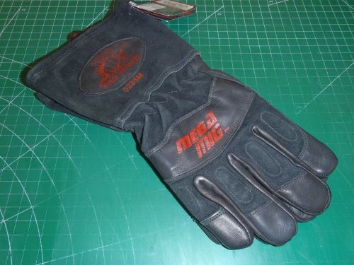 Steiner ind mega mig welding gloves #0235-m, size medium, goat leather !12a! for sale