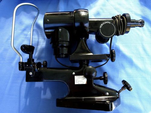 BAUSCH &amp; LOMB SINGLE SCALE MANUAL KERATOMETER, OK CONDITION.