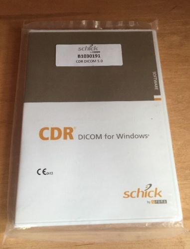 Schick CDR Dicom 5.0 software