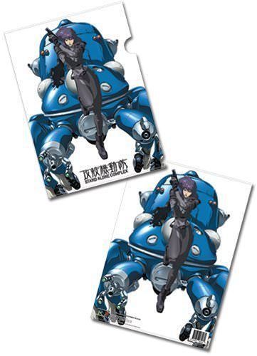 Ghost In Shell Stand Alone Complex Jumping Tachikoma &amp; Motoko File Folder