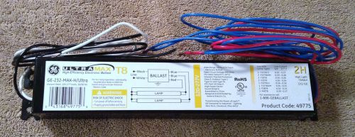 10 ge ultra max 73190 ballast ge232max-h / ultra,120 / 277v new for sale