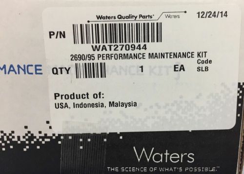 Waters corp 2695 performance maintenance kit p/n wat270944 for sale