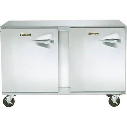 Traulsen ult48-ll reach-in undercounter freezer two-section 48&#034; wide for sale
