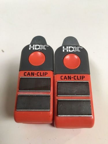 HDX Paint Can Clip, Orange,Plastic, 2in. Pack of 2.