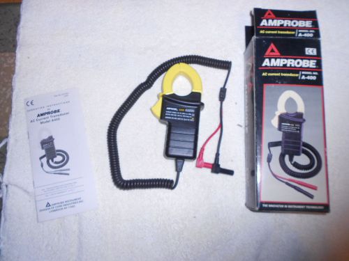 Amprobe A400 400 Amp Clamp On AC Current Transducer