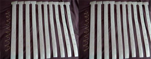 20 Plastic Retail Hanging Clip Strips 24&#034; Hot Wheels Display Hangers Metal Hooks