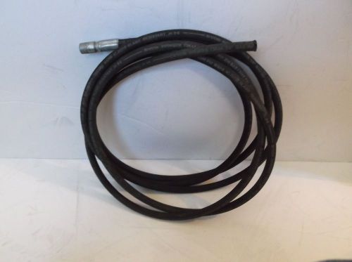 1/4&#034; x 1.5&#039;-16&#039;+ hydraulic hose with jic ends  lot of 11  total of 70&#039;+ for sale