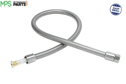 T&amp;s brass b-0020-h, 20 flexible s steel hose w/ g for sale