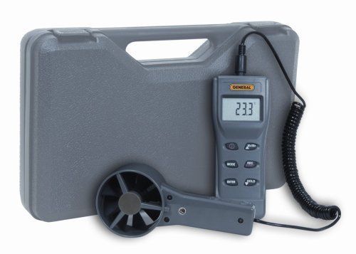 General Tools WDCFM8912 Airflow Meter Deluxe Kit
