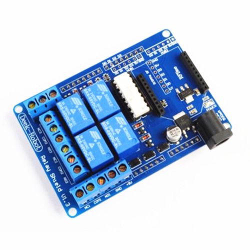 4-channel 5v relay shield v1.3 for arduino four-channel relay driver for sale