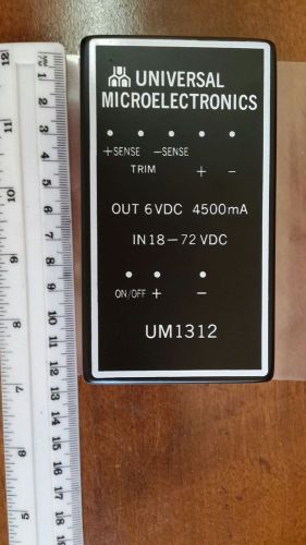 Universal Microelectronics UM1312 UM1312 48V to6VDC 4500mA convertor 1 unit